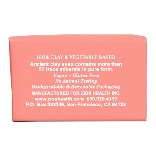 Ancient Clay Bar Soap - Bergamot Rose 6oz