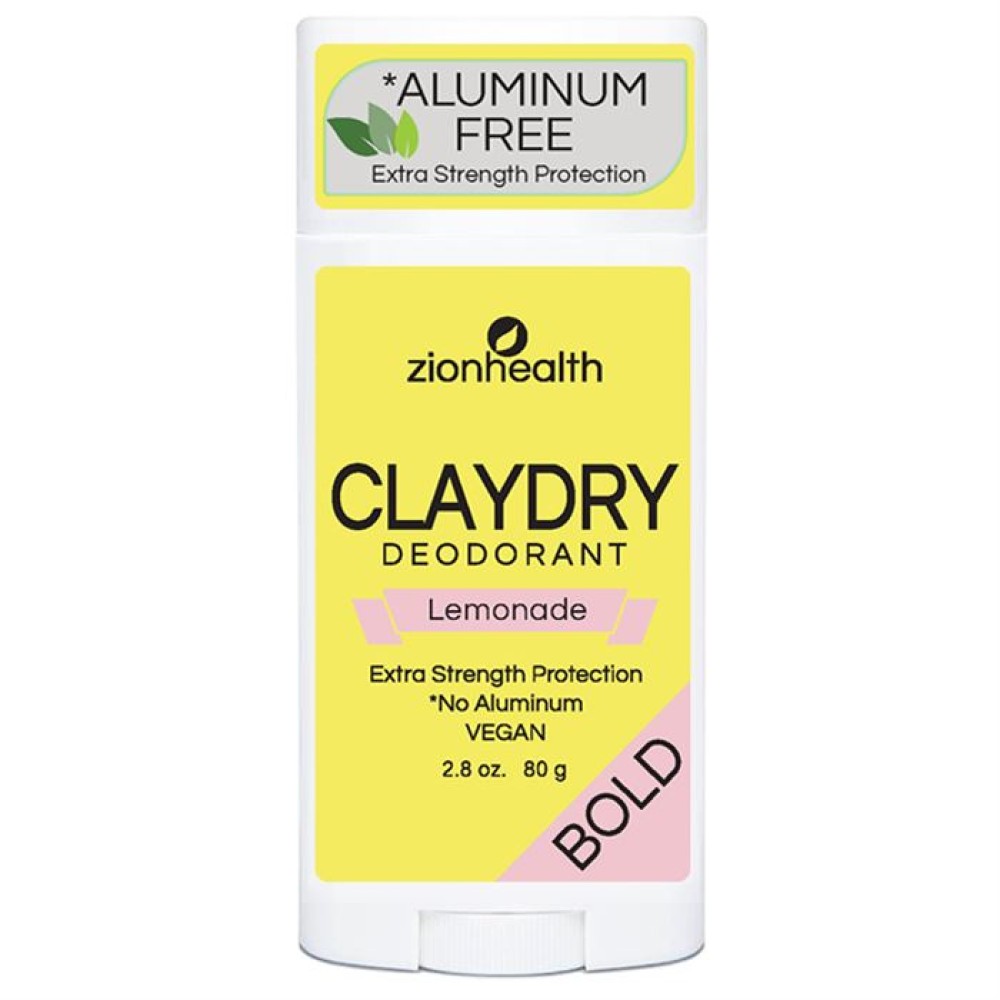 CLAYDRY™ BOLD Vegan Deodorant - Lemonade 2.8 oz. image