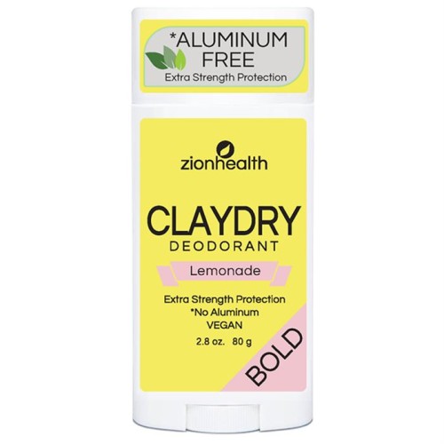 CLAYDRY™ BOLD Vegan Deodorant - Lemonade