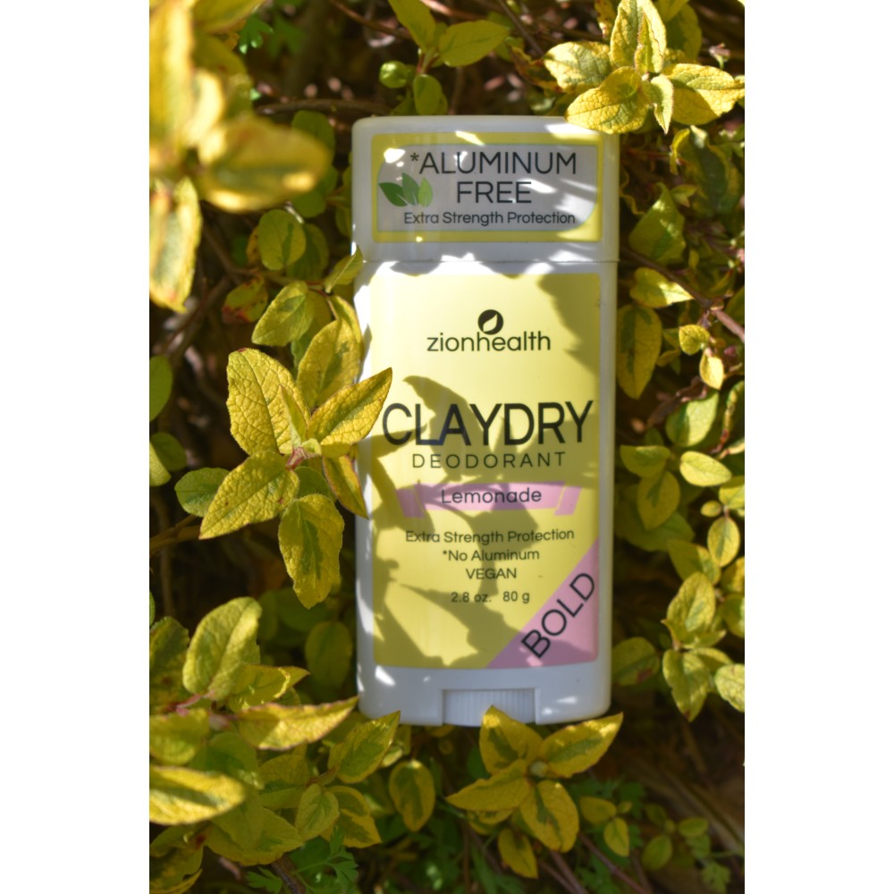 CLAYDRY™ BOLD Vegan Deodorant - Lemonade 2.8 oz. image