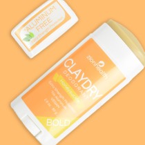CLAYDRY™ BOLD Honeysuckle aluminum-free natural deodorant 2.8 oz