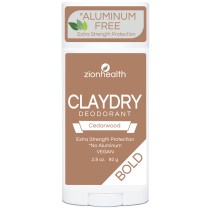 CLAYDRY™ BOLD Cedarwood aluminum-free natural deodorant 2.8 oz