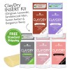 CLAYDRY™ Deodorant REFILL Kit (Lavender, Sandalwood Men, Original, Bergamot Rose and Sweet Amber)