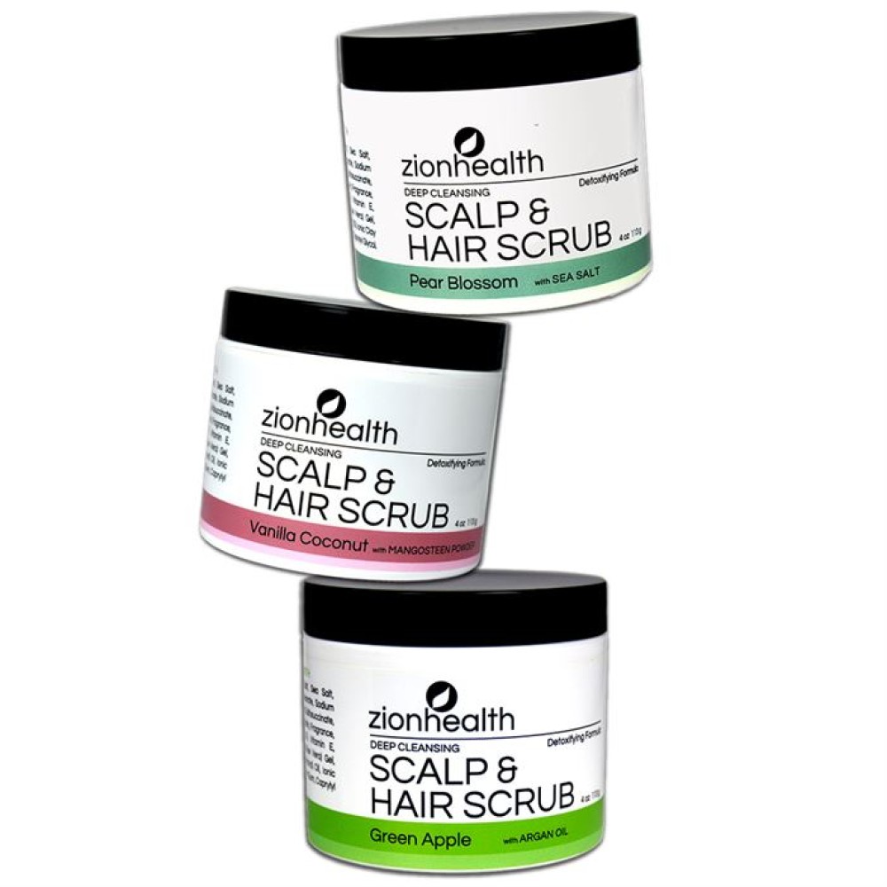 Deep Cleansing Scalp & Hair Scrub Trio image