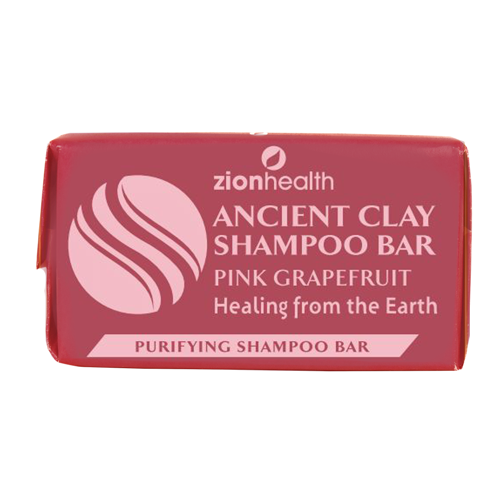 Ancient Clay Shampoo Bar - pink grapefruit 1 oz image