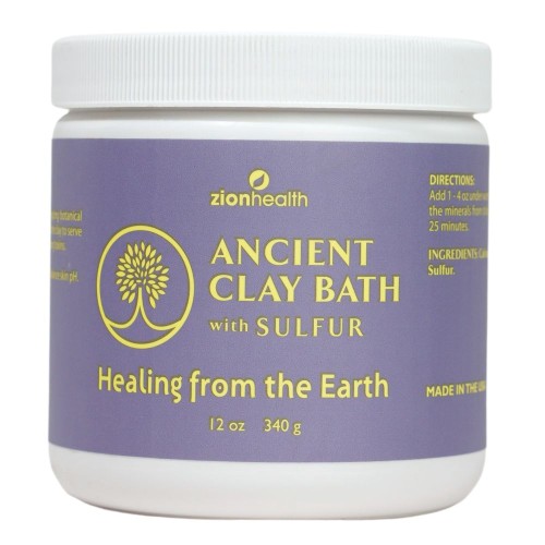 Ancient Clay Bath - Sulfur 12oz 100% Natural