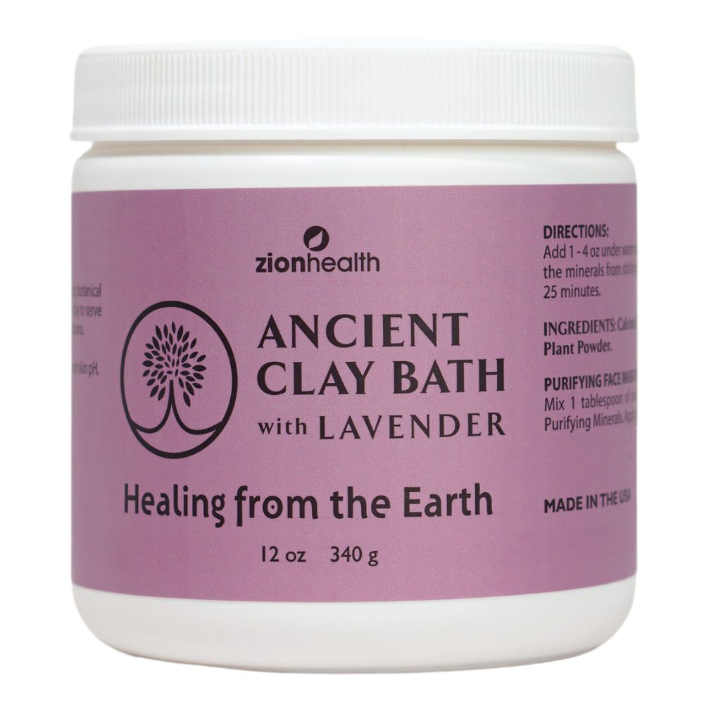 Ancient Clay Bath - Lavender 100% Natural image