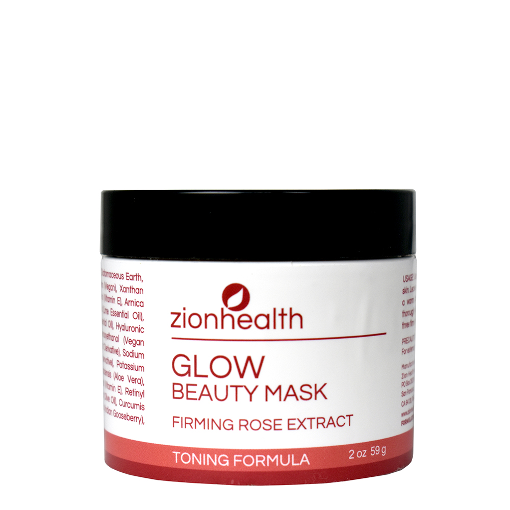French Rose Clay- Glow Beauty Mask 2 oz image