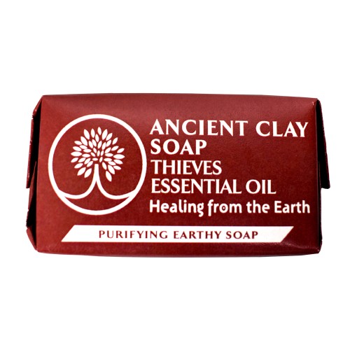 Ancient Clay Natural Soap Thieves Essential Oil 1oz