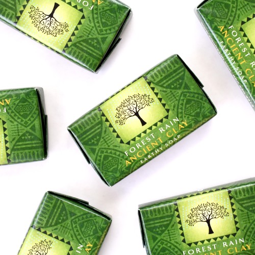 Ancient Clay Bar Soap - Forest Rain 1 oz