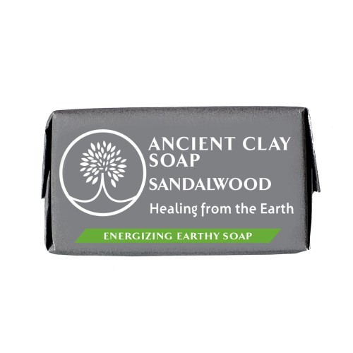 Ancient Clay Bar Soap  -  Sandalwood 1oz