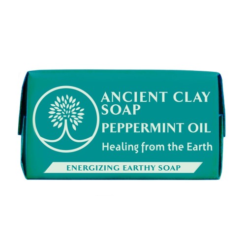 Ancient Clay Natural Soap Peppermint Oil 1 oz.
