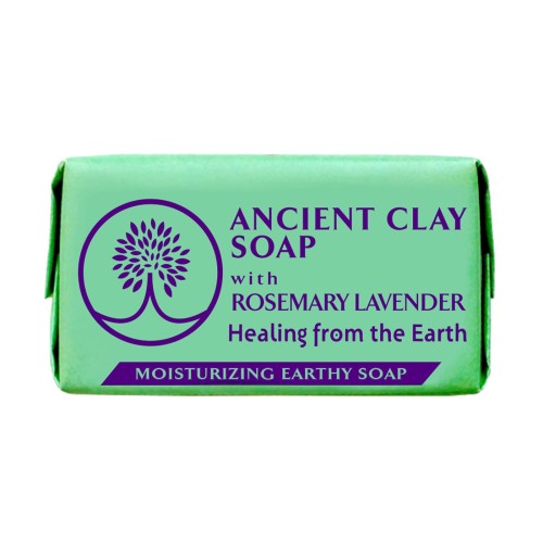 Ancient Clay Bar Soap  -  Rosemary Lavender  1 oz