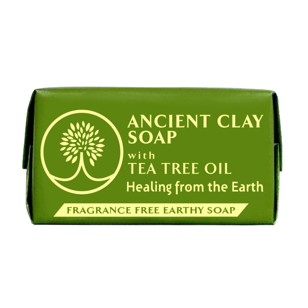 Ancient Clay Soap - Tea Tree Oil 1 oz 100% Natural image