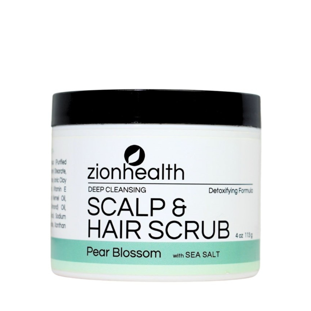 Deep Cleansing Scalp & Hair Scrub Pear Blossom with Sea Salt image