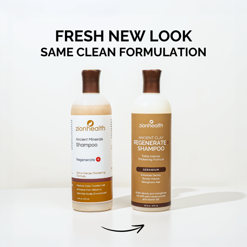 Zion Health Regenerate Plus + Extra Intense Thickening Shampoo 16oz Image