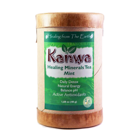 Kanwa Minerals Detox Tea- Natural Mint Flavor-24 bags image